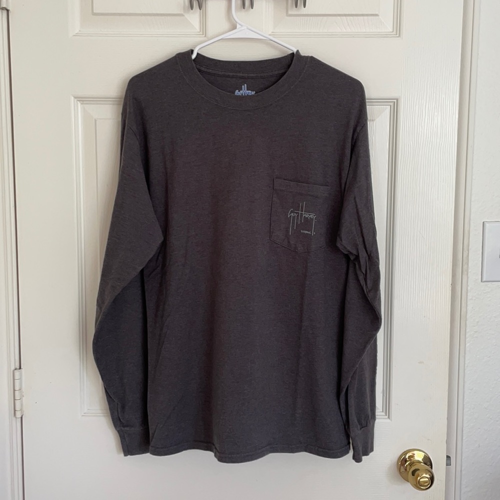 Guy Harvey Grey Long-Sleeve